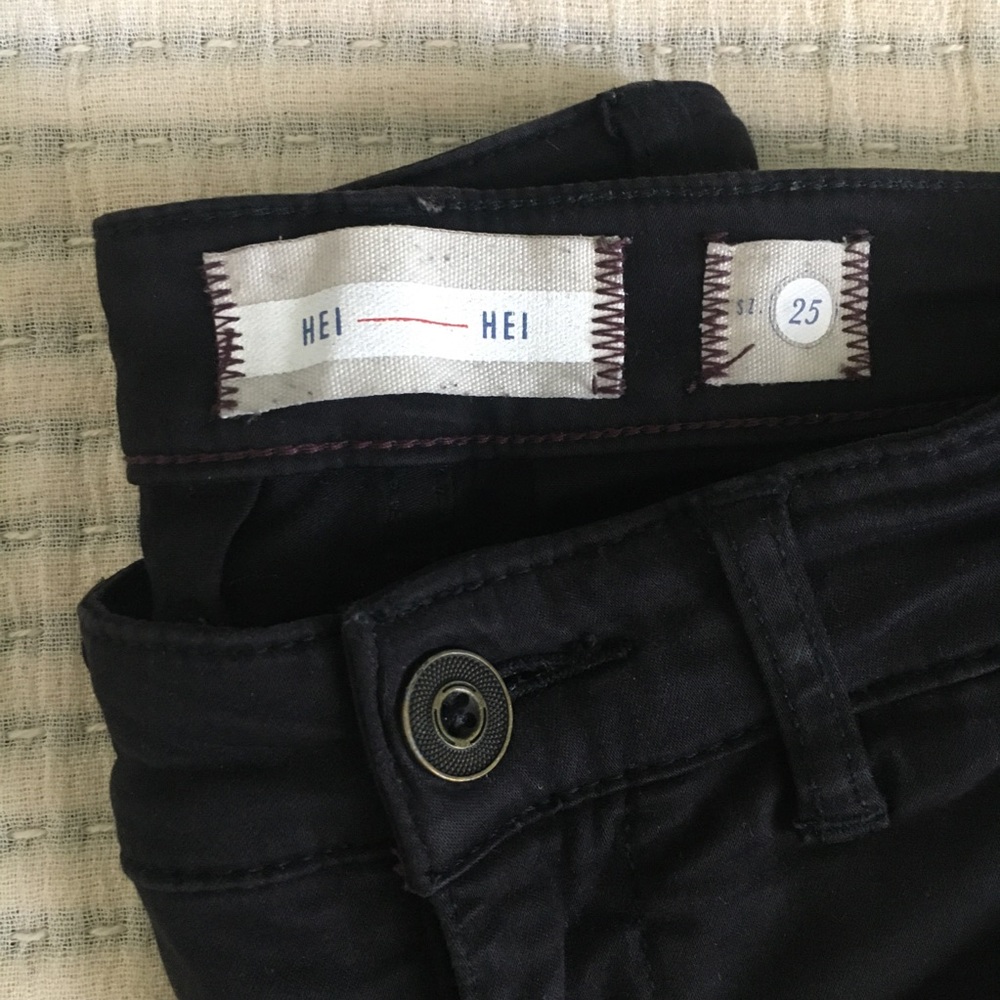 SOLD // Anthropologie Hei Hei black pants